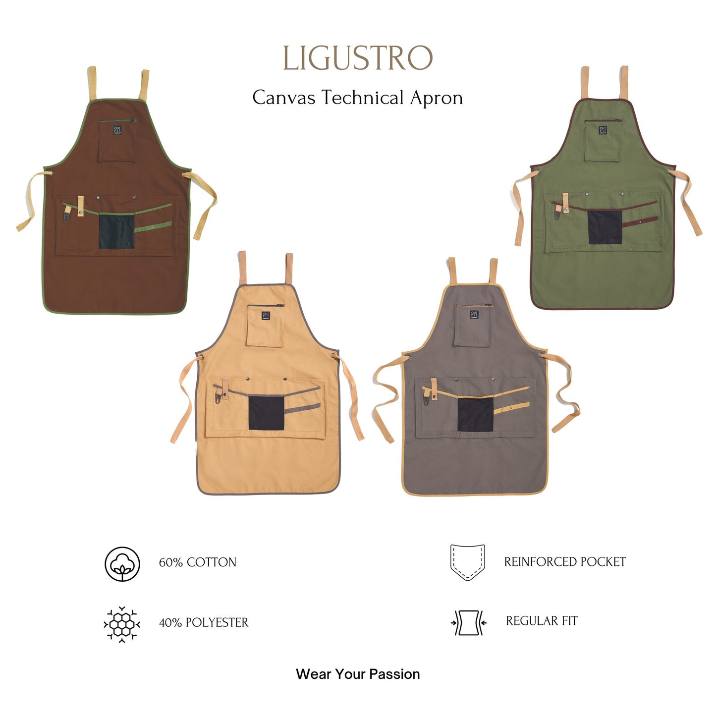 Outfit Ligustro Technical Apron