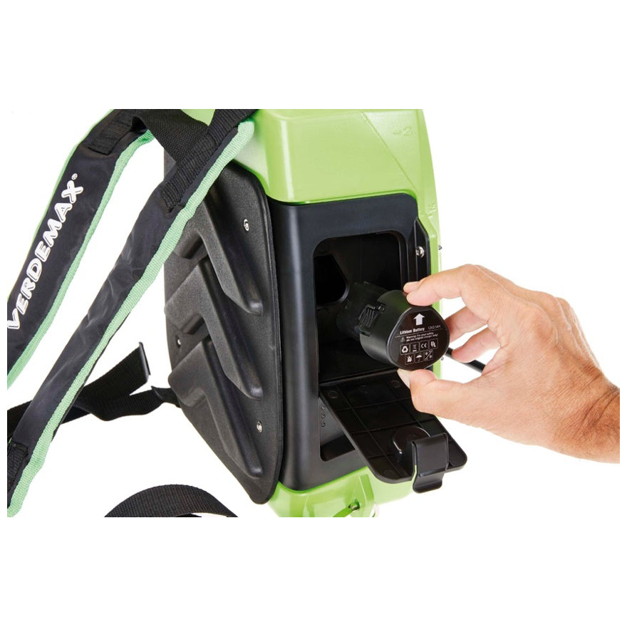 Verdemax Futura Battery Knapsack 12L, battery powered garden tools, battery powered knapsack sprayer