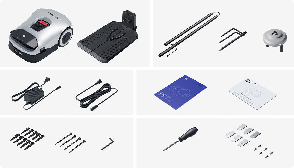 Genie 3000 AI Robot Lawn Mower – No - Wire, Smart & Automatic - The Irish Gardener Store