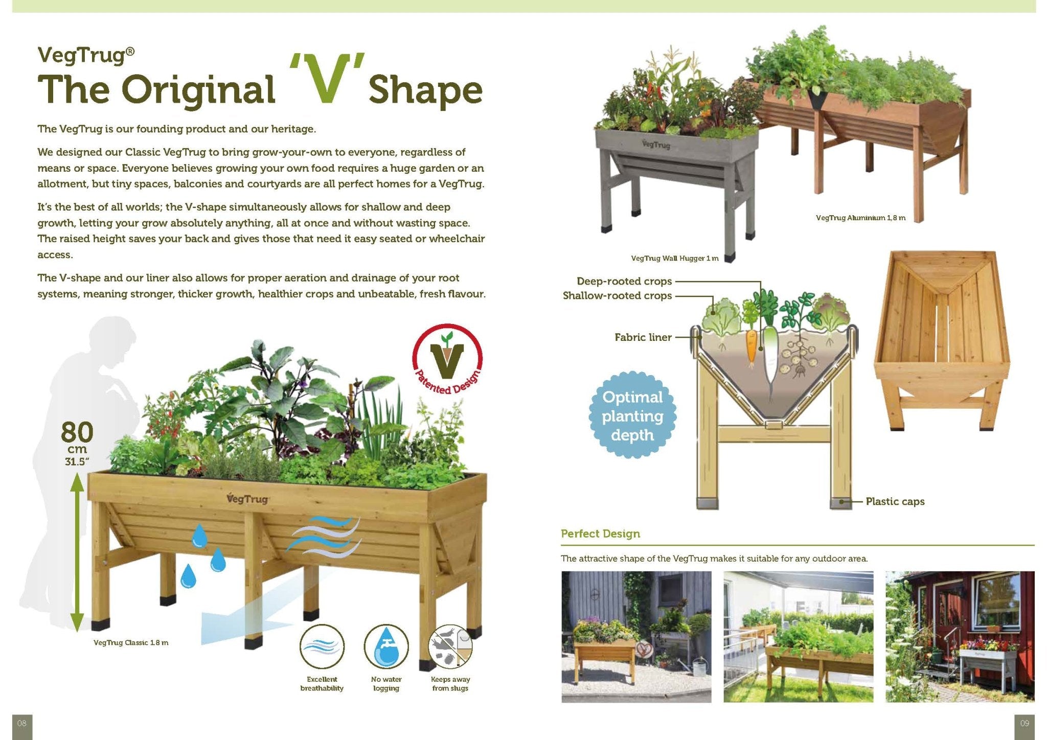 VegTrug Medium Wall Hugger - The Irish Gardener Store