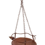 Bagpath Hanging Bird Feeder, sleek weather-resistant design, suspended from a tree branch, filled with birdseed, surrounded by vibrant songbirds, perfect for gardens and outdoor spaces"