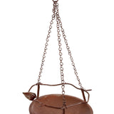 Bagpath Hanging Bird Feeder, sleek weather-resistant design, suspended from a tree branch, filled with birdseed, surrounded by vibrant songbirds, perfect for gardens and outdoor spaces"