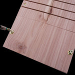 Red Squirrel Nest Box - The Irish Gardener Store Red Squirrel Nest Box, , natural wooden finish, removable panel for easy cleaning, spacious design, built-in grooves for ventilation, durable construction, eco-friendly materials, ideal for red squirrel nesting, wildlife-friendly shelter, suitable for outdoor installation