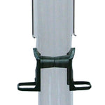 Supreme Bird Seed Feeder - The Irish Gardener Store clear plastic tube Supreme Bird Seed Feeder, two feeding ports with perches, dark green top and base, hanging design, ideal for wild bird feeding, durable outdoor feeder