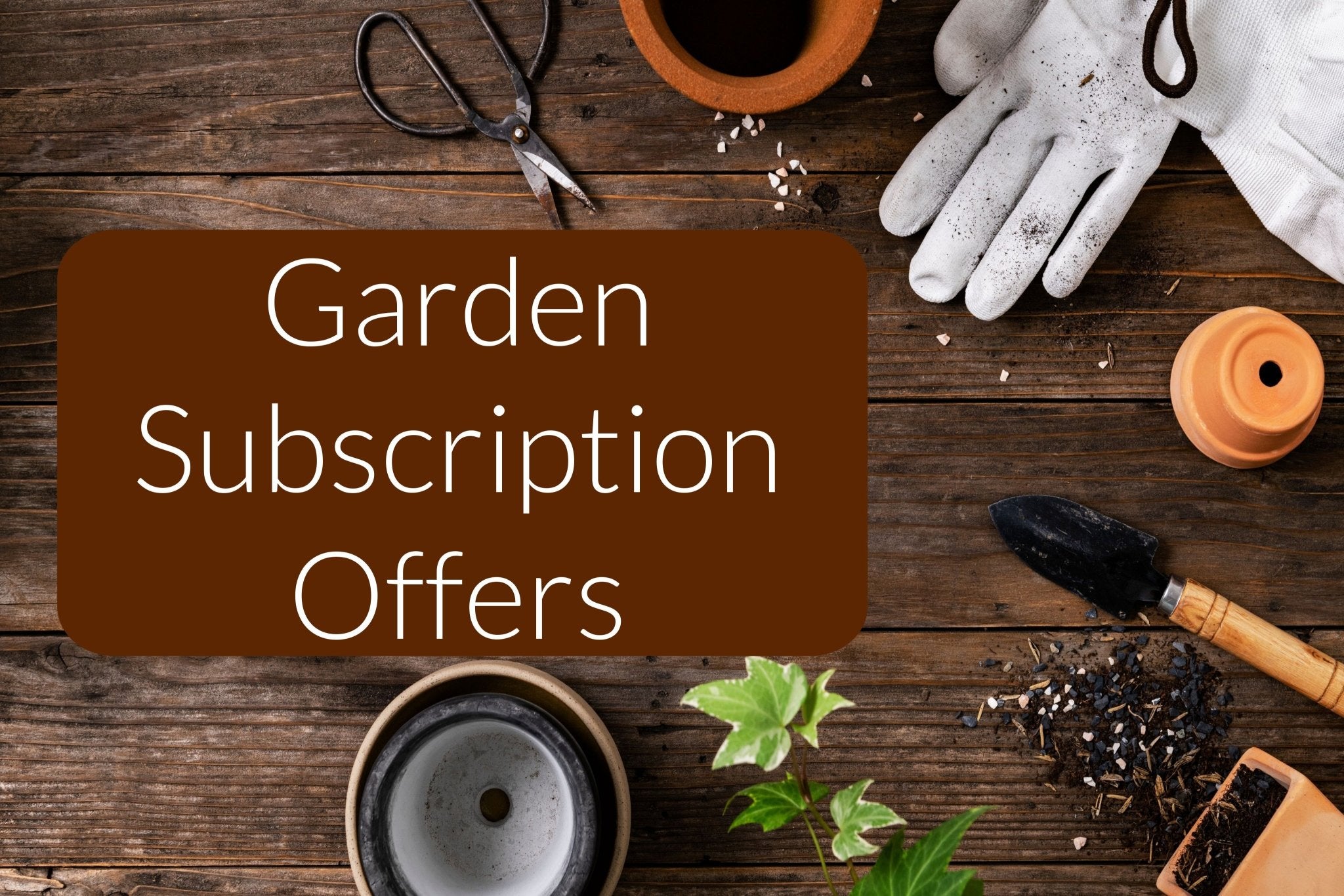 Garden Subscription Packages - The Irish Gardener Store