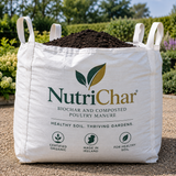The Irish Gardener's NutriChar - 500kg Bulk Soil Improver