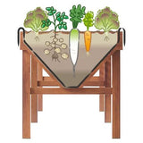 Aluminium VegTrug 1.8m - Teak Wood Effect - The Irish Gardener Store