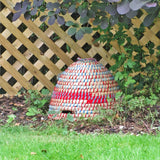 Artisan Natural Bee Skep - Recycled Sari - The Irish Gardener Store