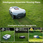 Genie 3000 AI Robot Lawn Mower – No - Wire, Smart & Automatic - The Irish Gardener Store