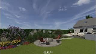 Load video: vr garden design, virtual reality garden design
