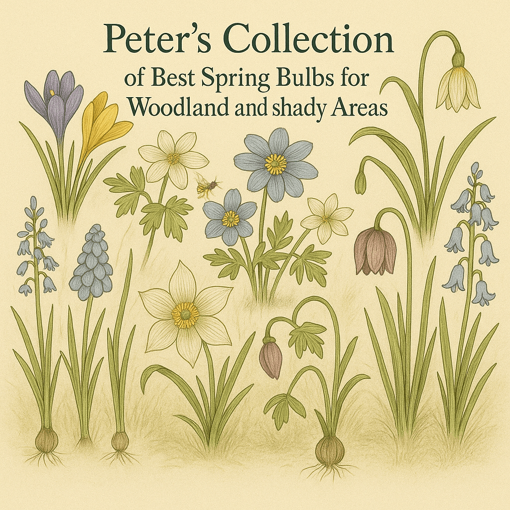 Peter's Collection of Best Spring Bulbs for Woodland and Shady Areas - The Irish Gardener Store