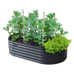 VegTub Modular Metal Raised Bed Kit - Charcoal - The Irish Gardener Store