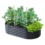 VegTub Modular Metal Raised Bed Kit - Charcoal - The Irish Gardener Store