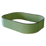 VegTub Modular Metal Raised Bed Kit - Sage Green - The Irish Gardener Store