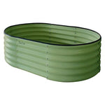 VegTub Modular Metal Raised Bed Kit - Sage Green - The Irish Gardener Store