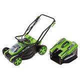 Verdemax Battery Powered Lawnmower - The Irish Gardener Store