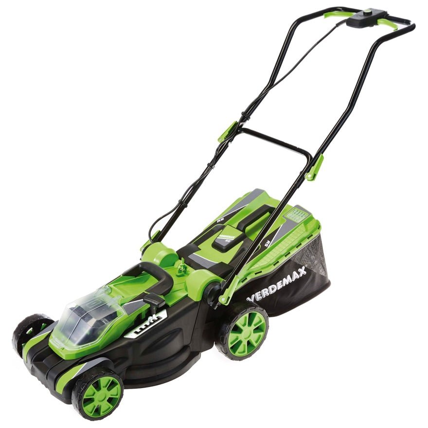 Verdemax Battery Powered Lawnmower - The Irish Gardener Store