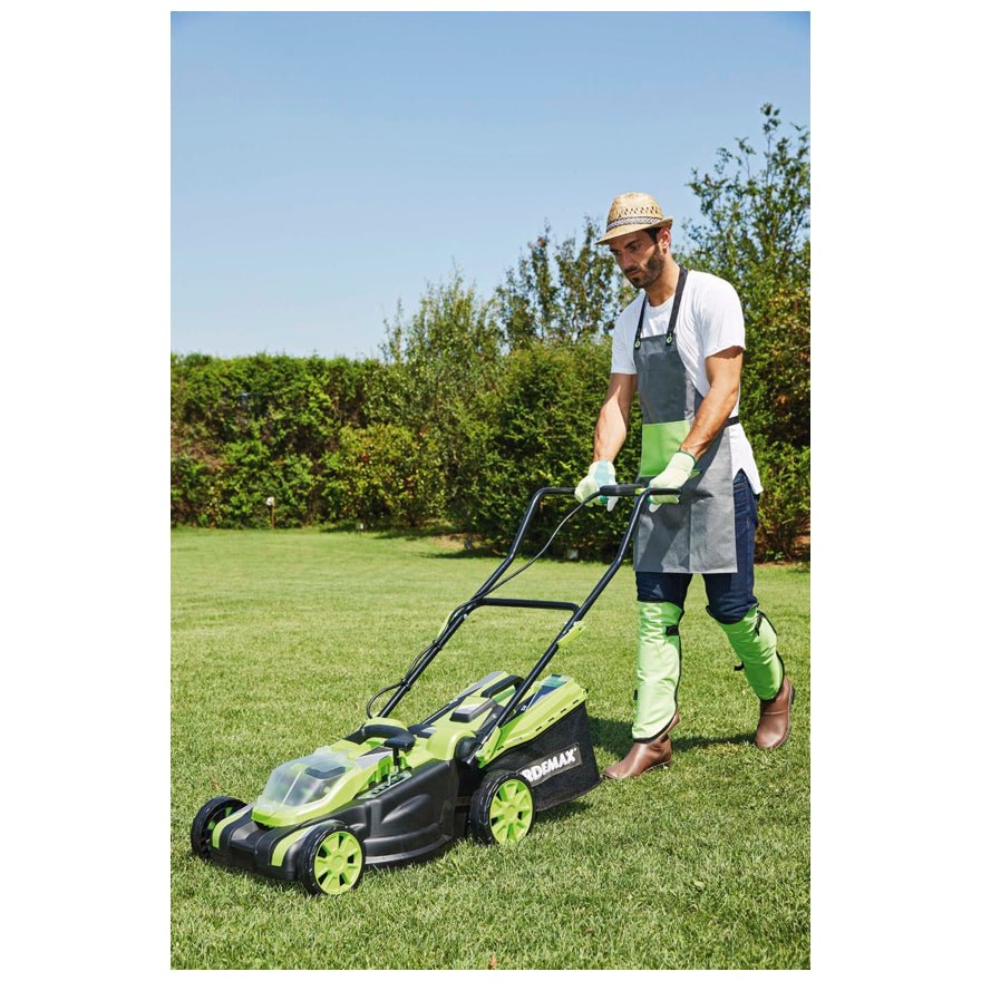 Verdemax Battery Powered Lawnmower - The Irish Gardener Store