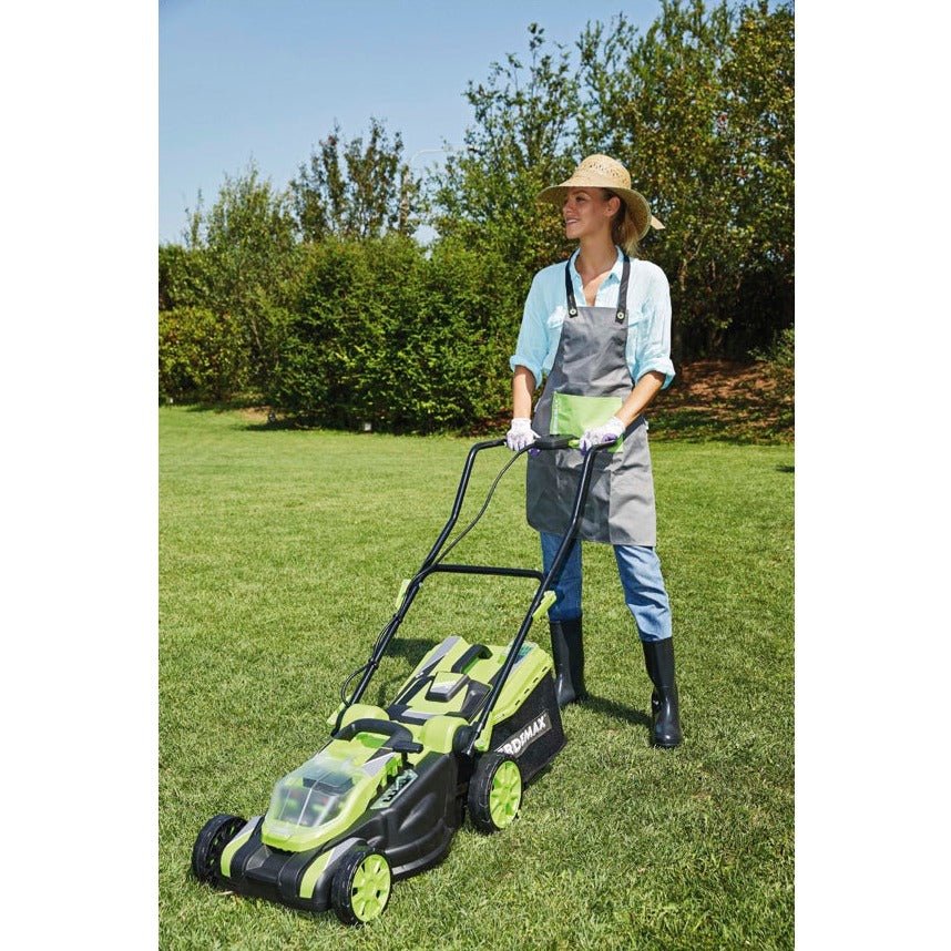 Verdemax Battery Powered Lawnmower - The Irish Gardener Store