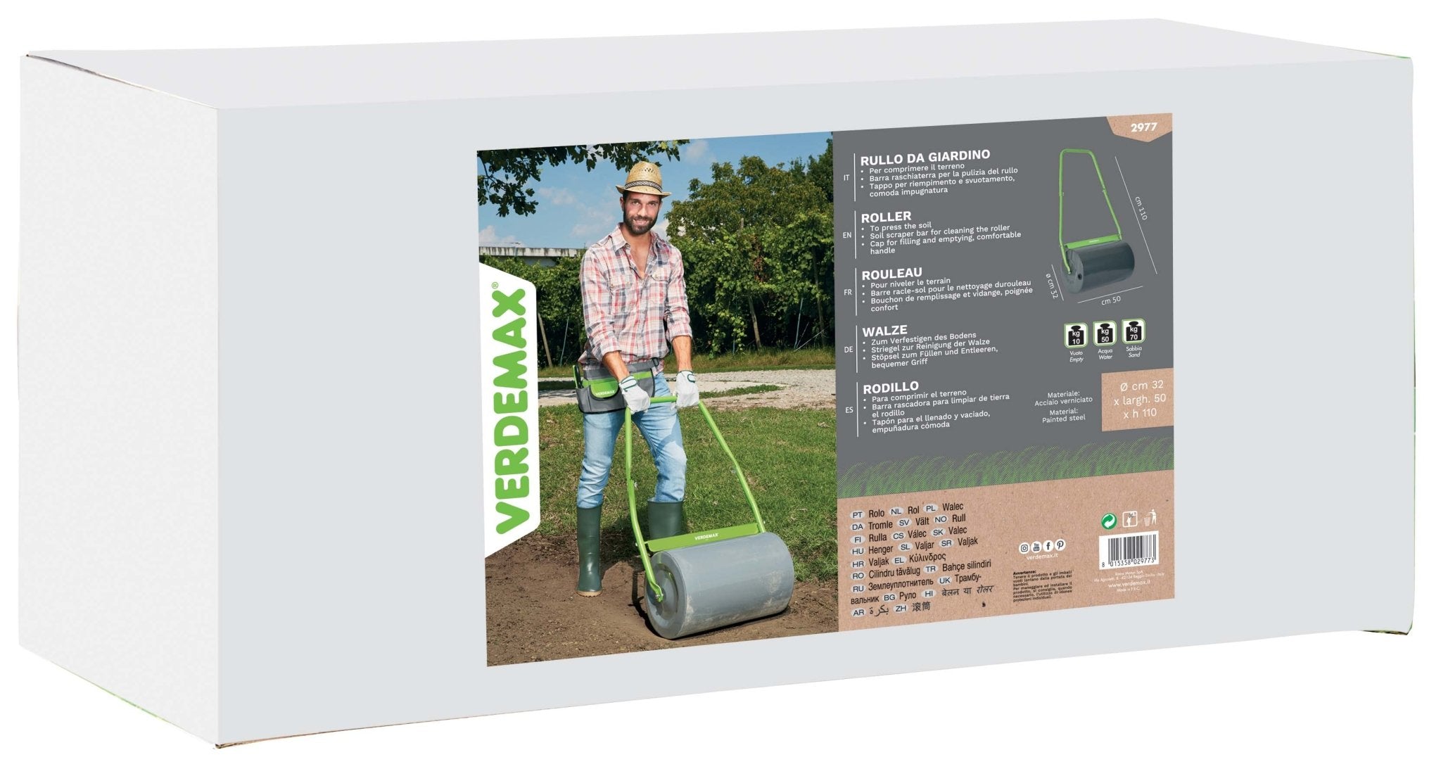 Verdemax Garden Roller - The Irish Gardener Store