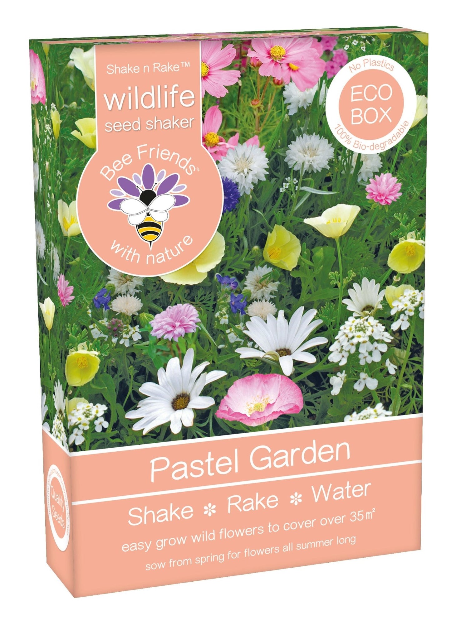 Pastel Garden Mix Shaker Box - The Irish Gardener Store