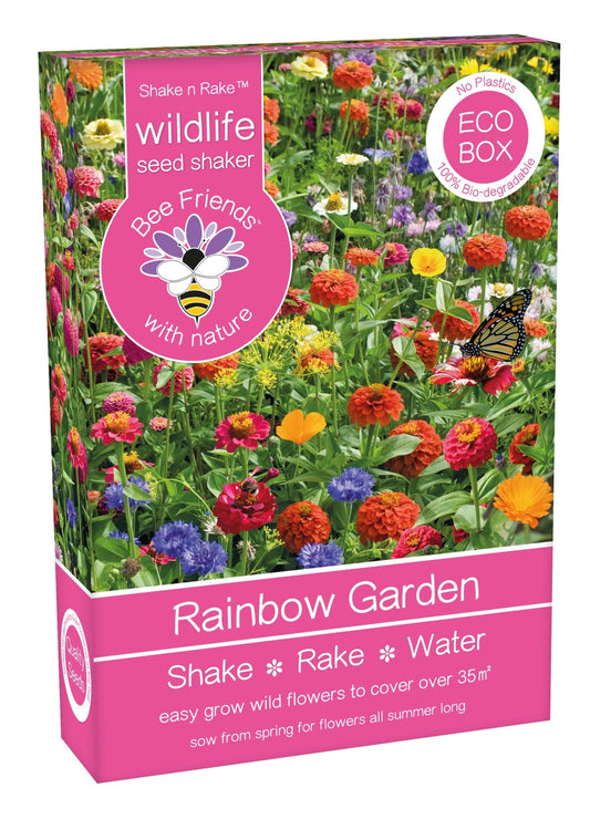 Rainbow Garden Mix Shaker Box - The Irish Gardener Store